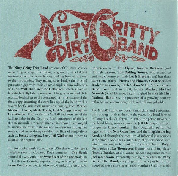 Nitty Gritty Dirt Band : Great American Radio Vol. 9 (2xCD)