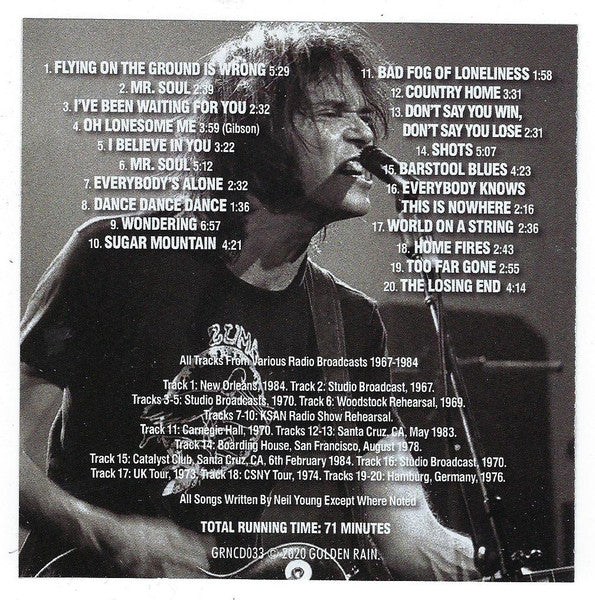 Neil Young : Touch The Sky (The Broadcast Rarities) (CD, Unofficial)