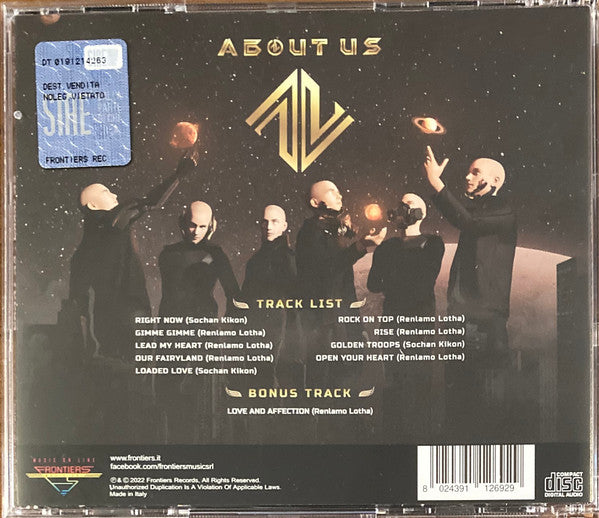 About Us (3) : About Us (CD, Album)