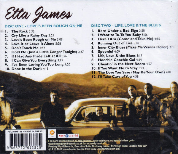 Etta James : Love's Been Rough On Me • Life, Love & The Blues (2xCD, Comp)