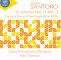 Claudio Santoro, Goiás Philharmonic Orchestra, Neil Thomson (2) : Symphonies Nos. 11 And 12 (CDr, Album)