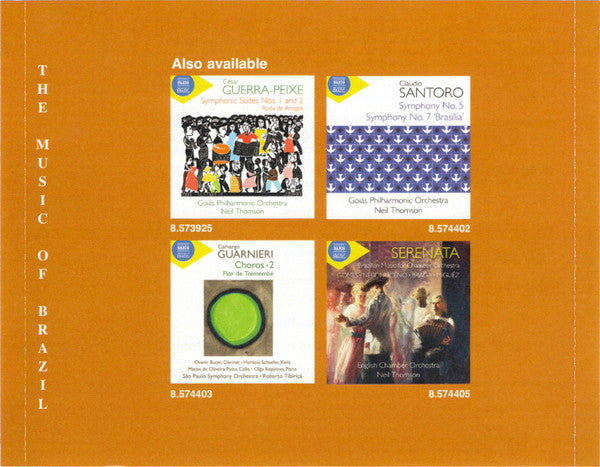 Claudio Santoro, Goiás Philharmonic Orchestra, Neil Thomson (2) : Symphonies Nos. 11 And 12 (CDr, Album)