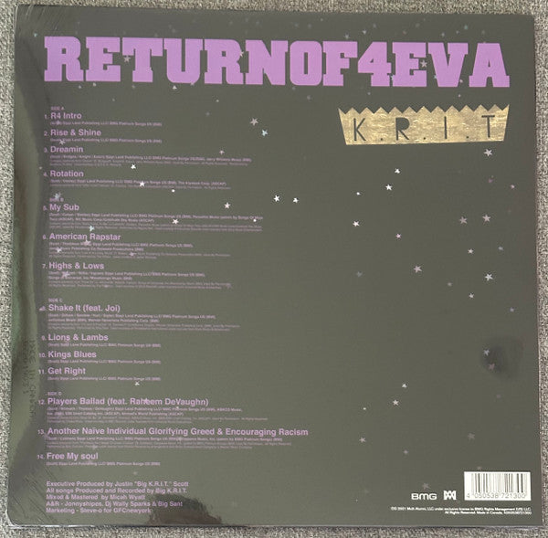 Big K.R.I.T. : Return Of 4eva (2xLP, Mixtape, RE, Pur)