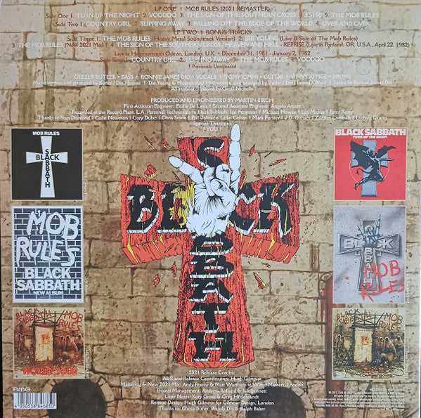 Black Sabbath : Mob Rules (2xLP, Album, RE, RM, Gat)