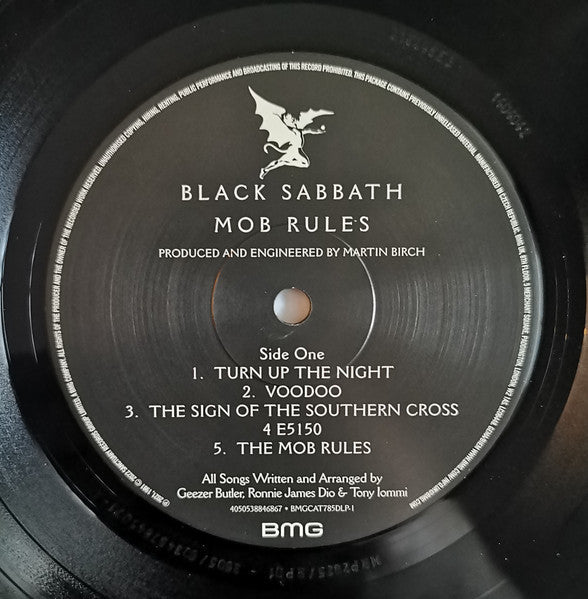 Black Sabbath : Mob Rules (2xLP, Album, RE, RM, Gat)