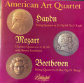 The American Art Quartet - Joseph Haydn / Wolfgang Amadeus Mozart / Ludwig van Beethoven : String Quartet Op.64 N°5 "Lark" / Clarinet Quintet In A, K. 581 / String Quartet Op.74 "Harp" (CD, Comp, RM)