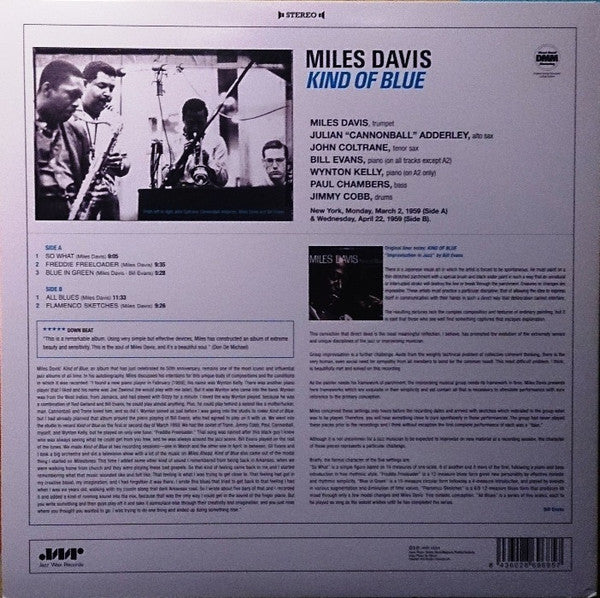 Miles Davis : Kind Of Blue (LP, Album, Ltd, RE, 180)