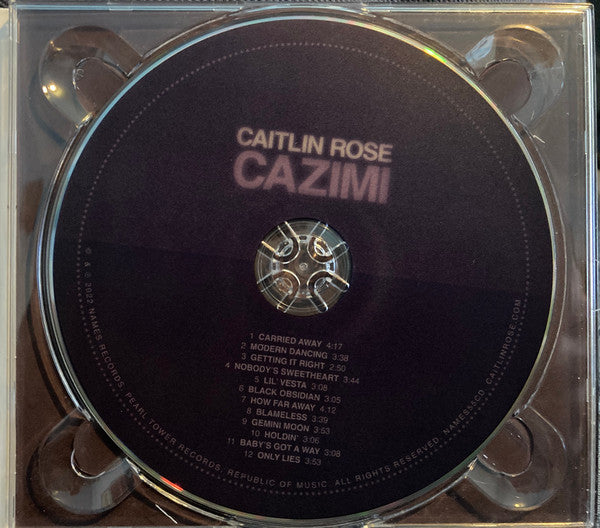 Caitlin Rose : Cazimi (CD, Album)