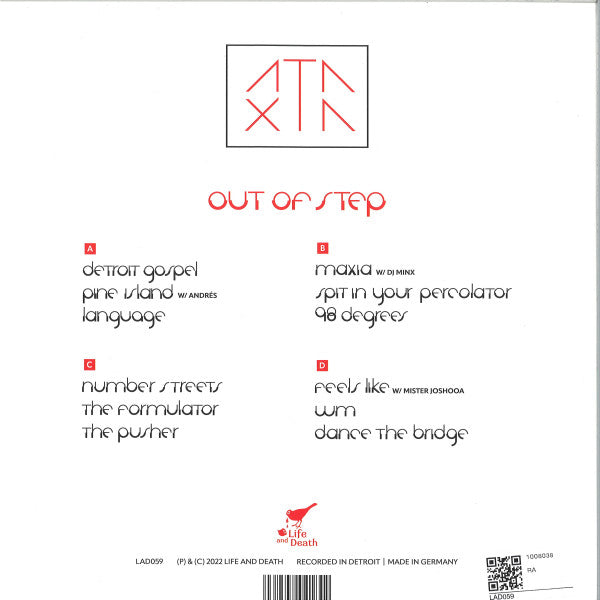 Ataxia (8) : Out Of Step (2xLP, Album)
