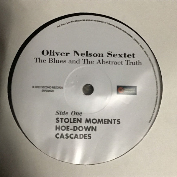 Oliver Nelson : The Blues And The Abstract Truth (LP, Album, RE, 180)