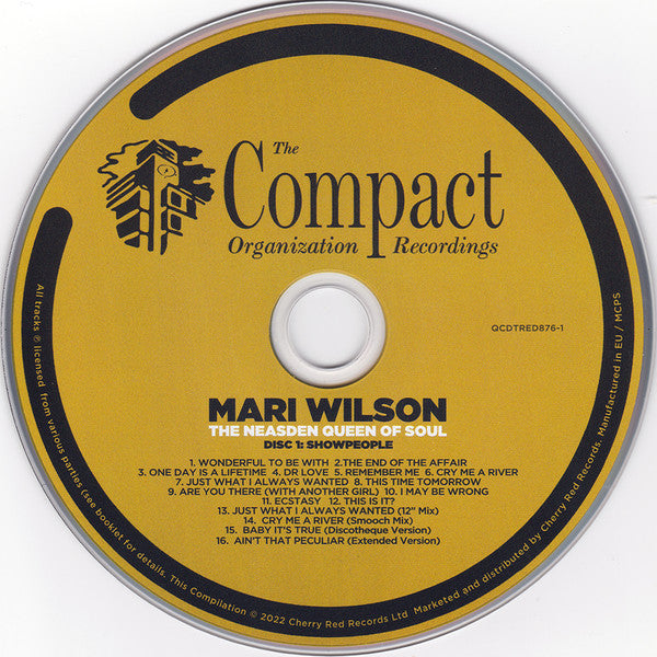 Mari Wilson : The Neasden Queen Of Soul (CD, Album, RE + CD, Comp + CD, Comp)