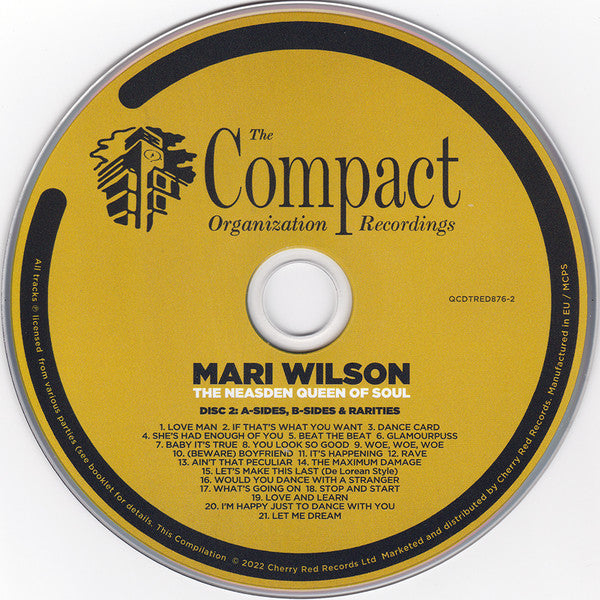 Mari Wilson : The Neasden Queen Of Soul (CD, Album, RE + CD, Comp + CD, Comp)