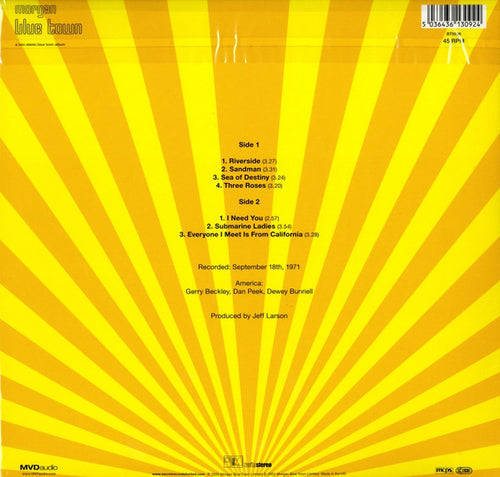 America (2) : Live At Goodbye Summer Festival ‘71 (LP + CD)