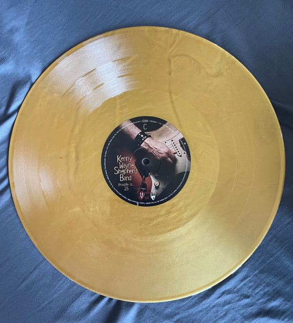 Kenny Wayne Shepherd Band : Trouble is...25 (2xLP, Dlx, Gol)