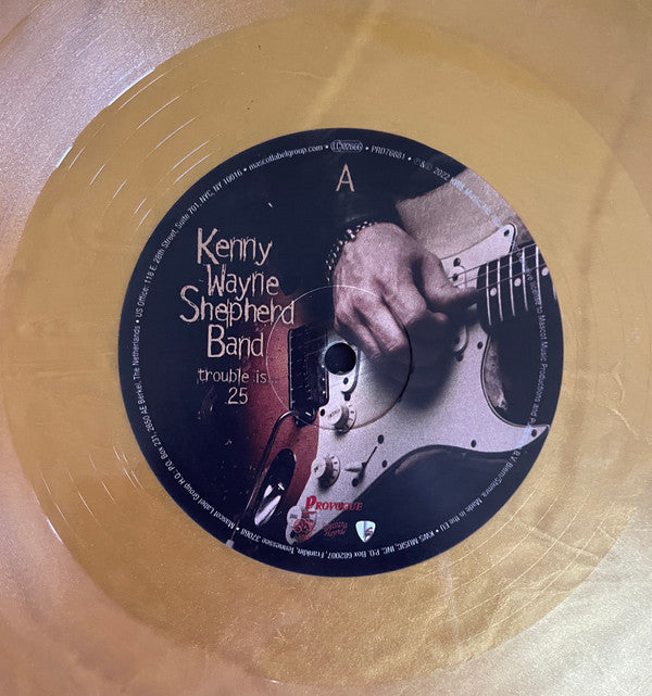 Kenny Wayne Shepherd Band : Trouble is...25 (2xLP, Dlx, Gol)
