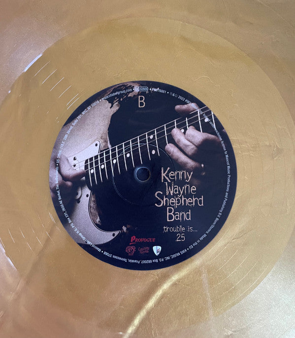 Kenny Wayne Shepherd Band : Trouble is...25 (2xLP, Dlx, Gol)
