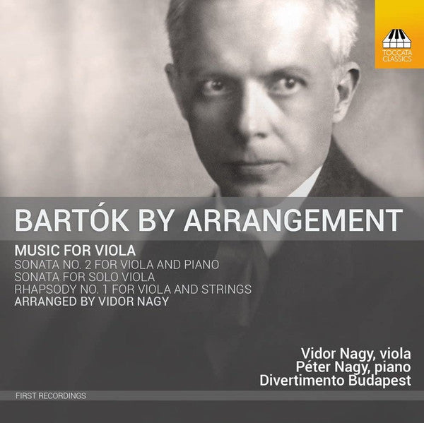 Béla Bartók - Vidor Nagy, Péter Nagy (2), Divertimento Budapest : Bartók By Arrangement (Music For Viola) (CD, Album)