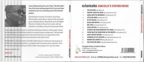 Sam Kelly's Station House : No Barricades (CD, Album)
