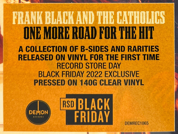 Frank Black And The Catholics : One More Road For The Hit (LP, RSD, Comp, RE, Cle)
