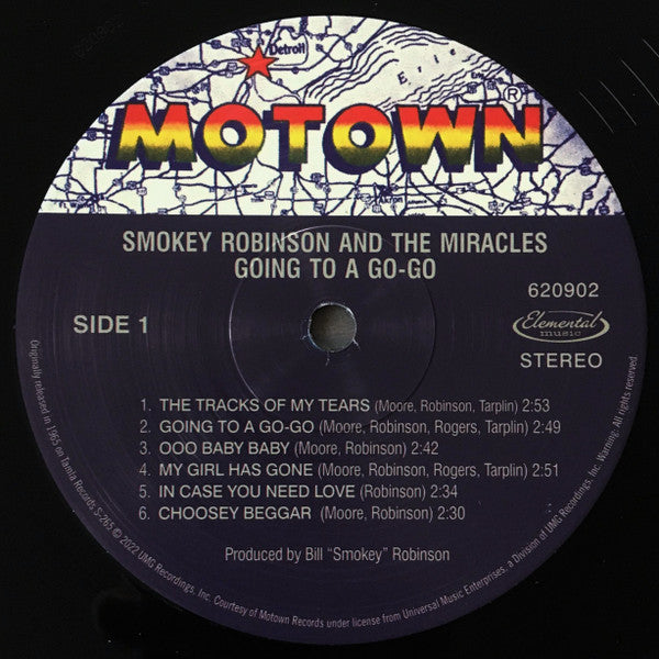 The Miracles : Going To A Go-Go (LP, Album, RSD, Ltd, RE, 140)