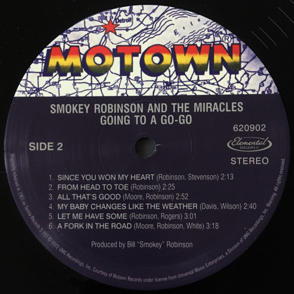 The Miracles : Going To A Go-Go (LP, Album, RSD, Ltd, RE, 140)