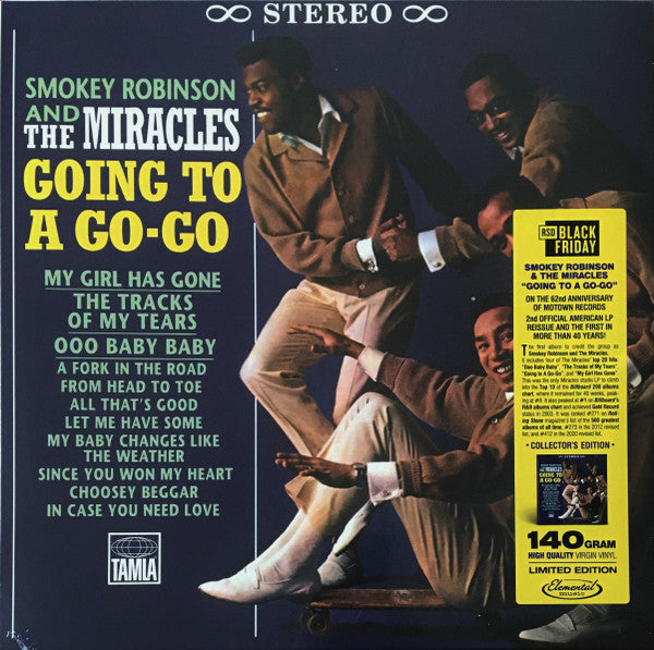 The Miracles : Going To A Go-Go (LP, Album, RSD, Ltd, RE, 140)