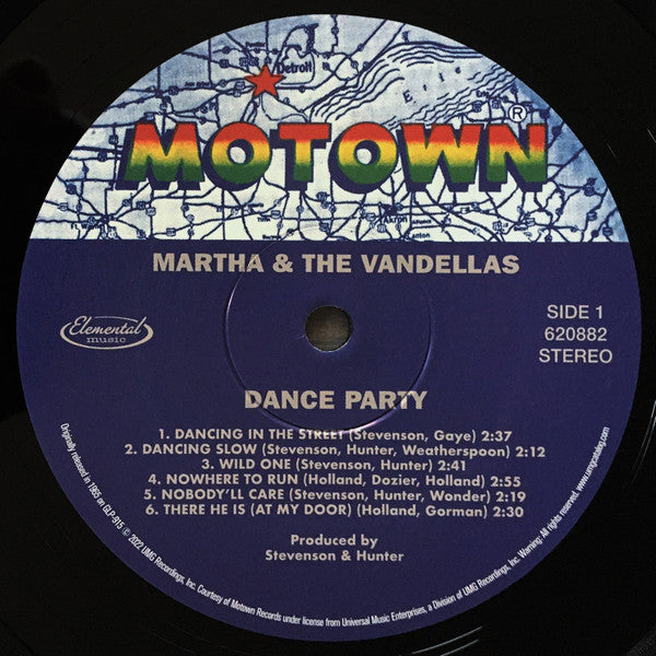 Martha Reeves & The Vandellas : Dance Party (LP, Album, RSD, Ltd, RE, 140)