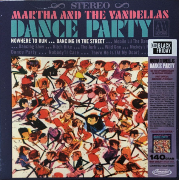 Martha Reeves & The Vandellas : Dance Party (LP, Album, RSD, Ltd, RE, 140)