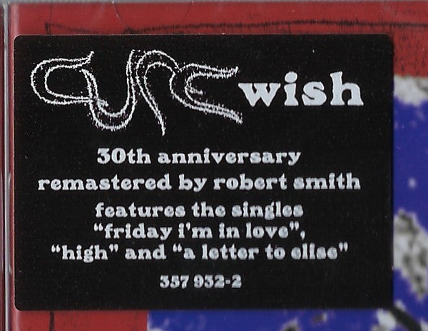 The Cure : Wish (CD, Album, RE, RM, 30t)