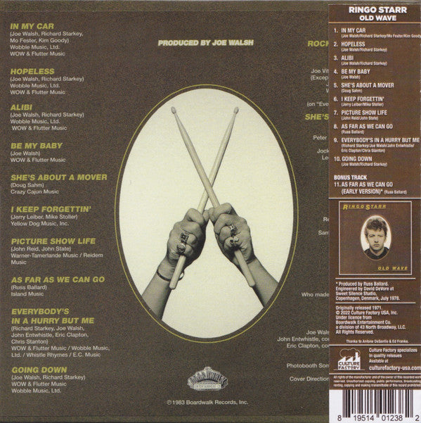 Ringo Starr : Old Wave (CD, Album, RSD, Ltd, RE, RM)