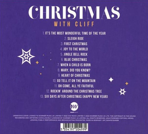 Cliff Richard : Christmas With Cliff (LP, Album, Ltd, Red)