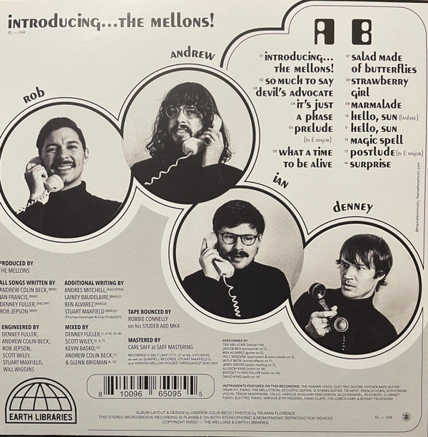 The Mellons : Introducing​.​.​.​The Mellons (LP, Album, Ltd, Yel)