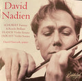 David Nadien, Franz Schubert, César Franck, Claude Debussy, David Hancock : Fantasy & Rondo Brillant / Violin Sonata / Violin Sonata (CD, RM)