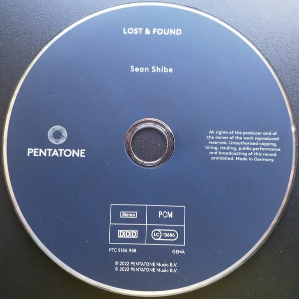 Sean Shibe : Lost & Found (CD)