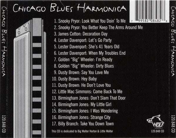 Various : Chicago Blues Harmonica (CD, Comp)