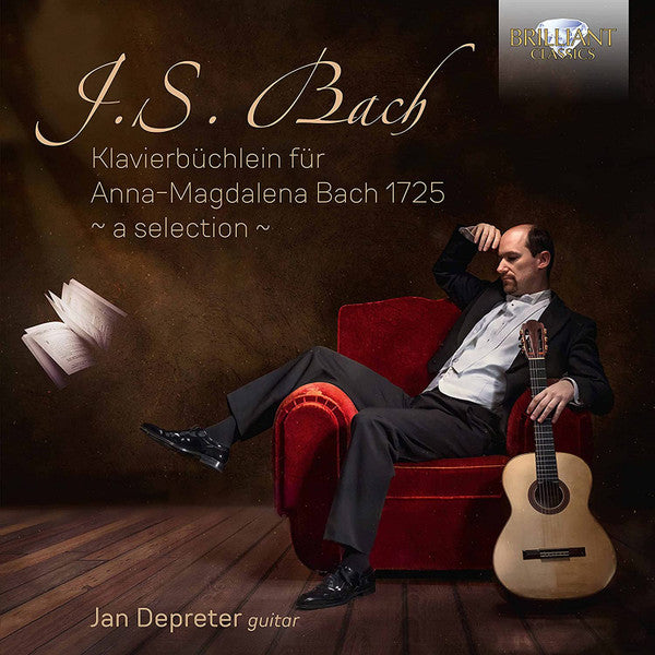 Johann Sebastian Bach, Jan Depreter : Klavierbüchlein Für Anna-Magdalena Bach 1725 (CD, Album)