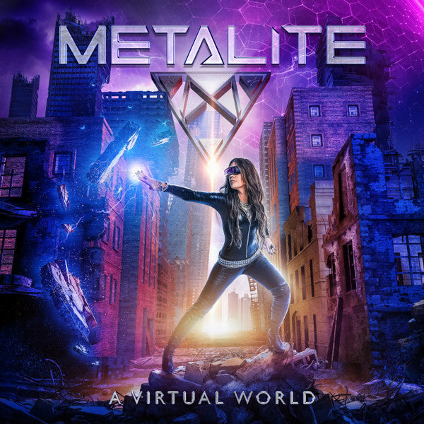 Metalite : Virtual World (LP, Album, Ltd, RP, Tra)
