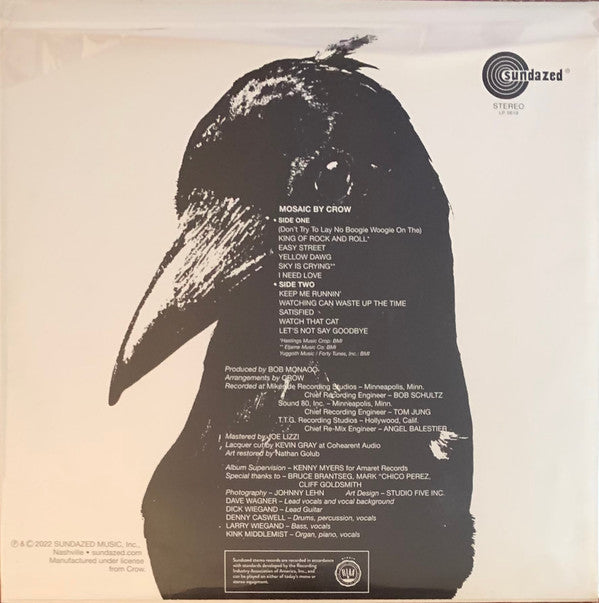 Crow (4) : Mosaic (LP, Album, RE, Whi)