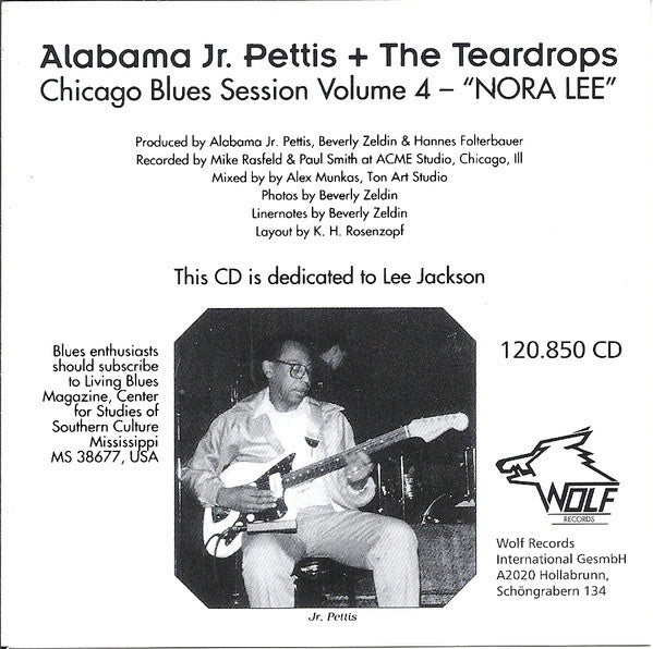 Alabama Junior Pettis & Magic Slim & The Teardrops With Magic Slim, John Primer : Nora Lee (CD, Comp, RE)