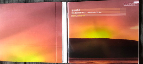 Canticum Novum, Emmanuel Bardon : Samâ-ï: Alep La Cosmopolite (CD, Gat)