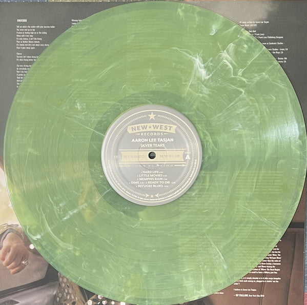 Aaron Lee Tasjan : Silver Tears (LP, Album, Ltd, RE, Seq)
