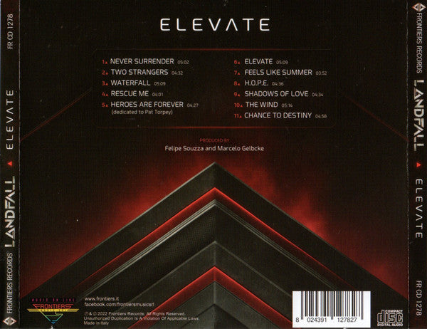 Landfall (5) : Elevate (CD, Album)
