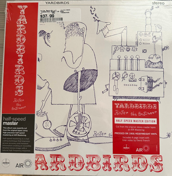 The Yardbirds : Yardbirds Roger The Engineer (LP, RE, 180)