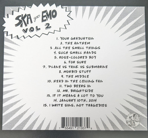 Skatune Network : Ska Goes Emo Vol 2 (CD, Album)