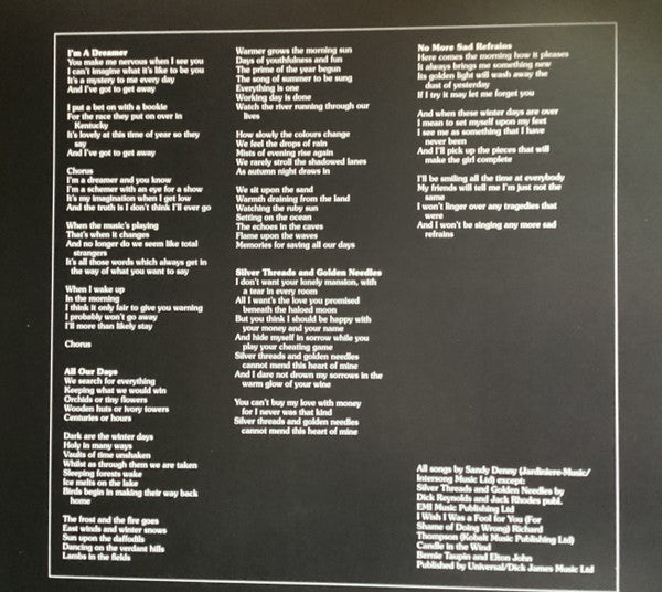 Sandy Denny : Rendezvous (LP, RE)