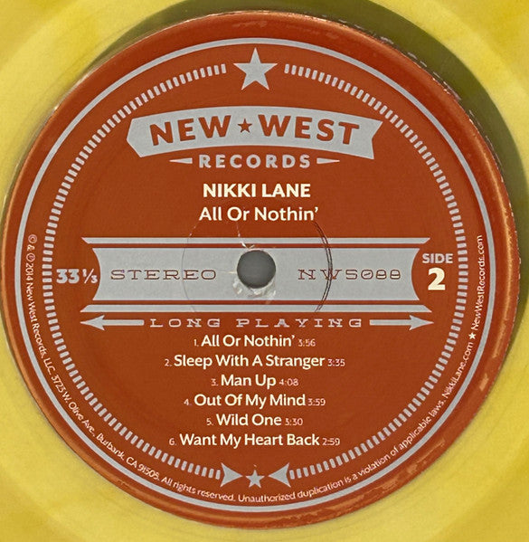 Nikki Lane : All Or Nothin' (LP, Album, Ltd, RE, Sil)
