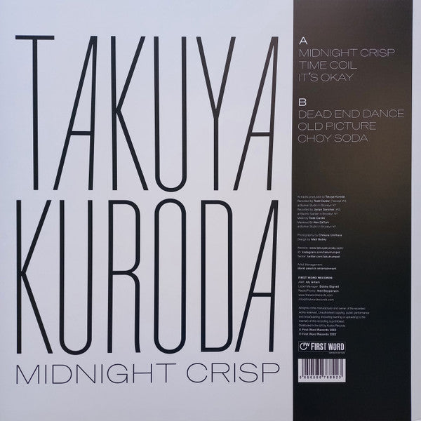 Takuya Kuroda : Midnight Crisp (LP, MiniAlbum)