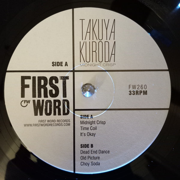 Takuya Kuroda : Midnight Crisp (LP, MiniAlbum)