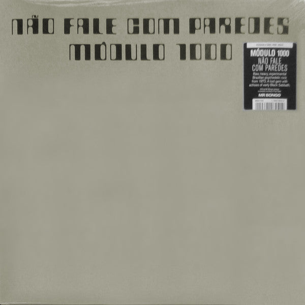 Módulo 1000 : Não Fale Com Paredes (LP, Album, RE)