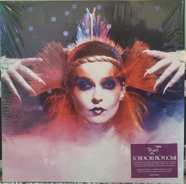 Toyah (3) : Four More From Toyah (LP, MiniAlbum, Ltd, RE, RM, Vio)